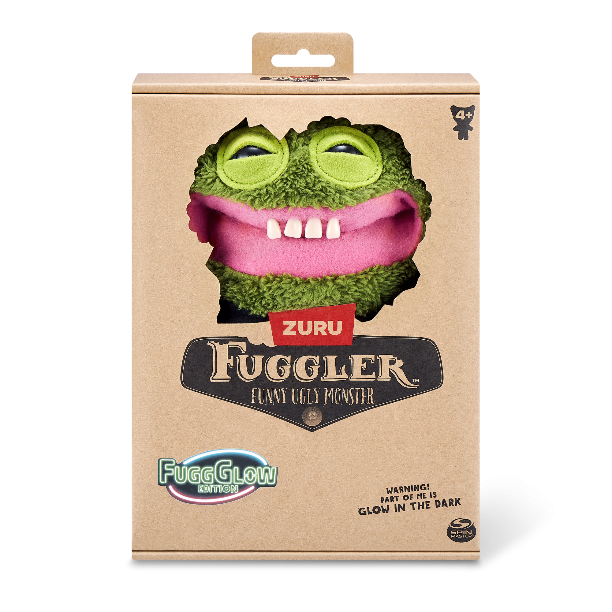 Плюшевая игрушка Zuru Fuggler Glow - Grin Grin - Kakhi