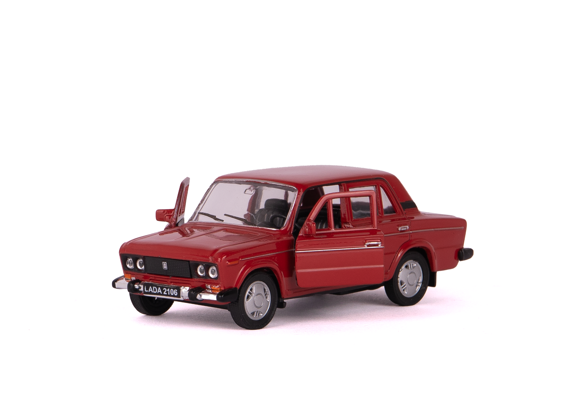 Машинка WELLY 1:38 ВАЗ-2106, пруж. мех., цвет в асс.