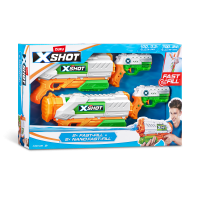 Игровой набор водный бластер ZURU X-Shot Water «Фаст Филл» - 2шт. и "Фаст Филл Нано" - 2шт