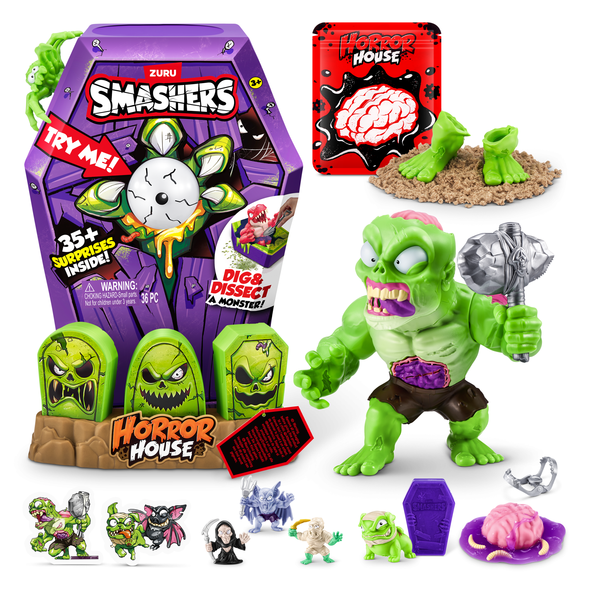 Игрушка ZURU Smashers "Дом Ужасов"