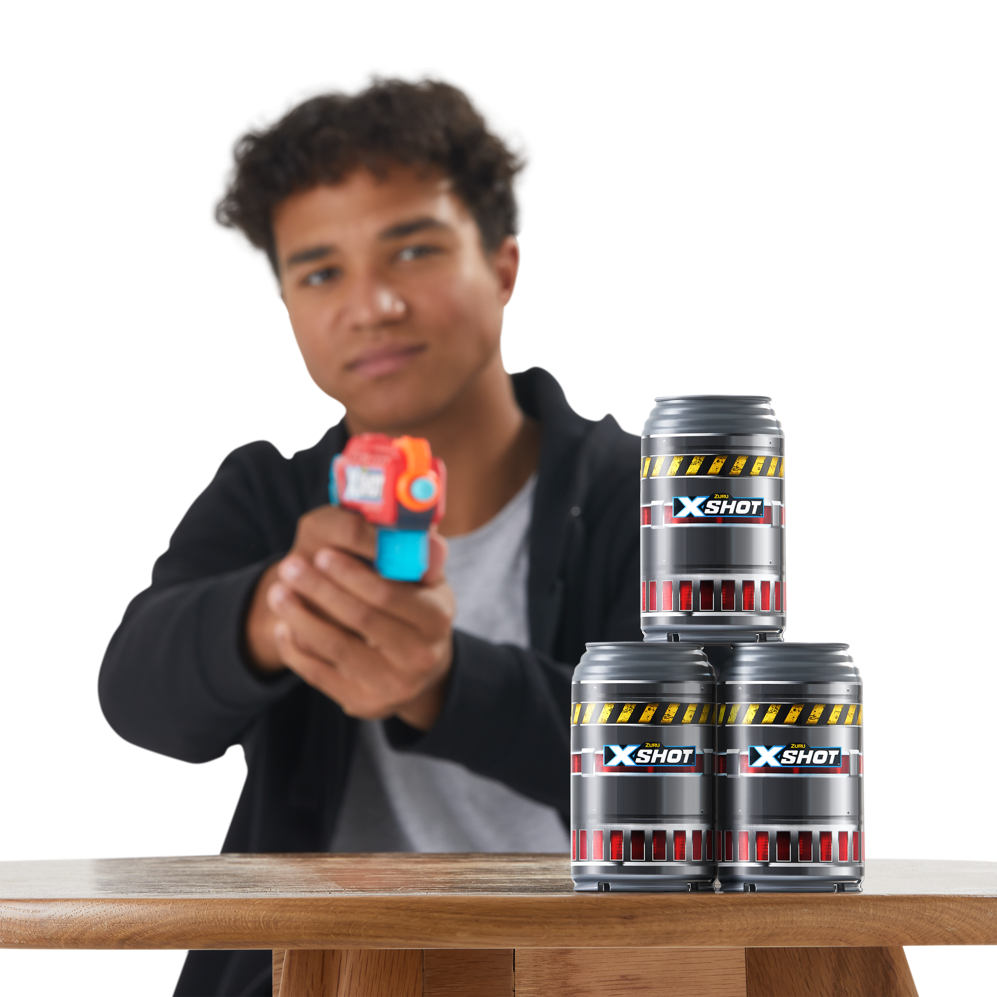 Игровой набор ZURU X-Shot EXCEL Кикбэк ДУО (2 бластера, 6 мишеней, 8 снарядов)