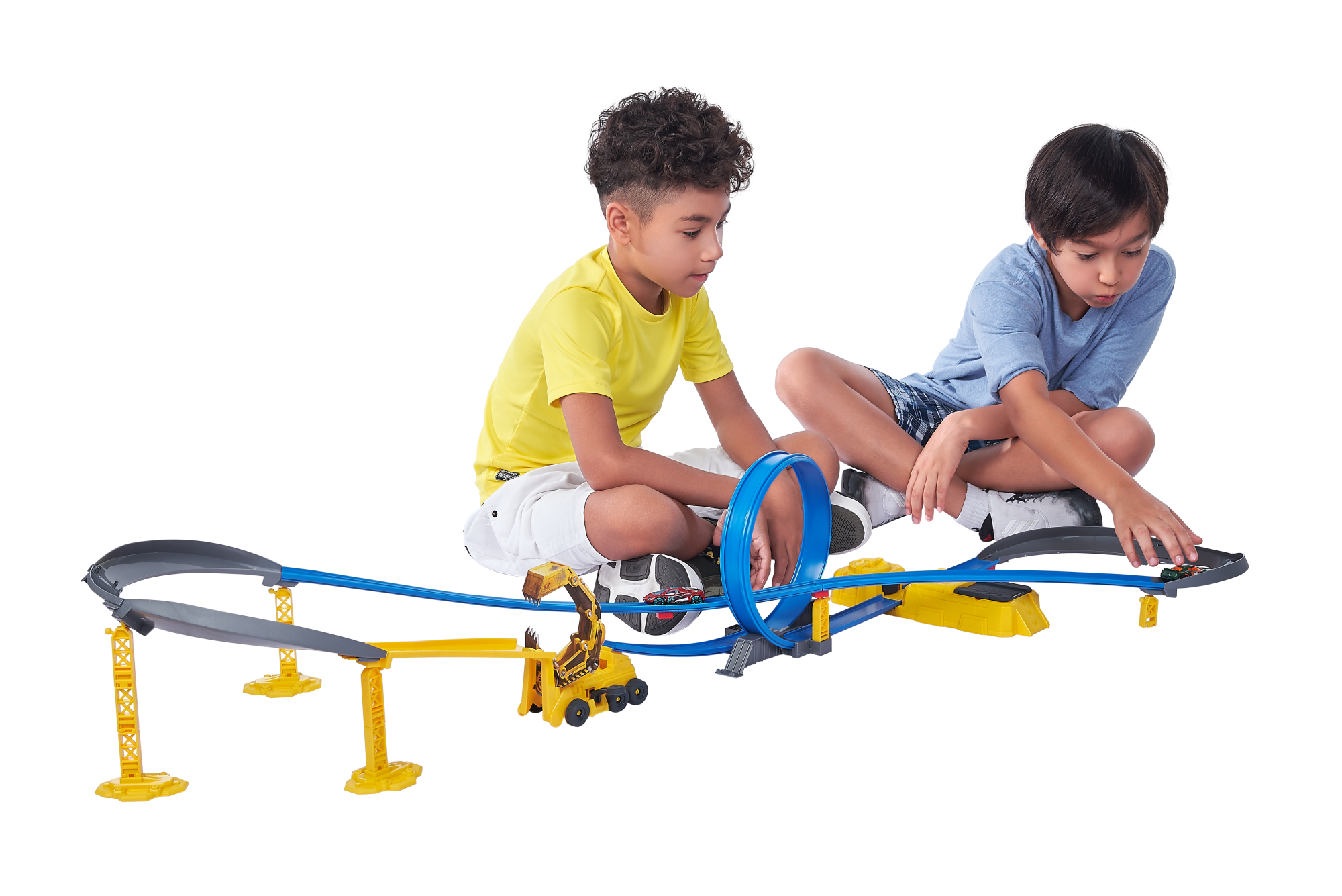 Набор ZURU Metal Machines, трек с машинкой