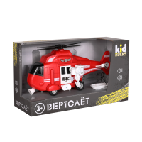 Игрушка-вертолёт KID ROCKS, масштаб 1:16,со звуком и светом, инерц. механизм