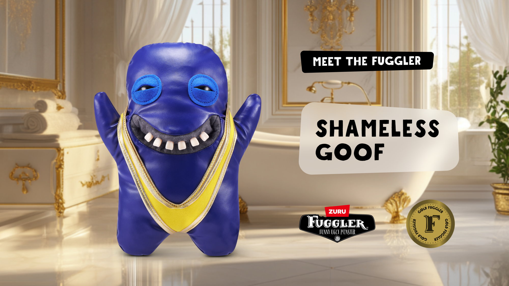 Плюшевая игрушка Zuru Fuggler Shameless Goof - Mankini Плюшевая игрушка Zuru Fuggler Shameless Goof - Mankini