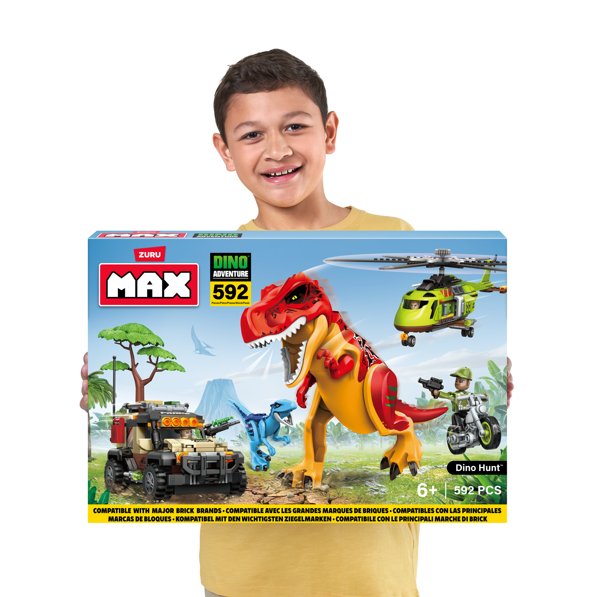 Конструктор ZURU MAX "Дино-Приключения" S1, 592 дет. Конструктор ZURU MAX "Дино-Приключения" S1, 592 дет.