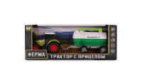 Машинка трактор с инерц. механизмом,со светом и звуком