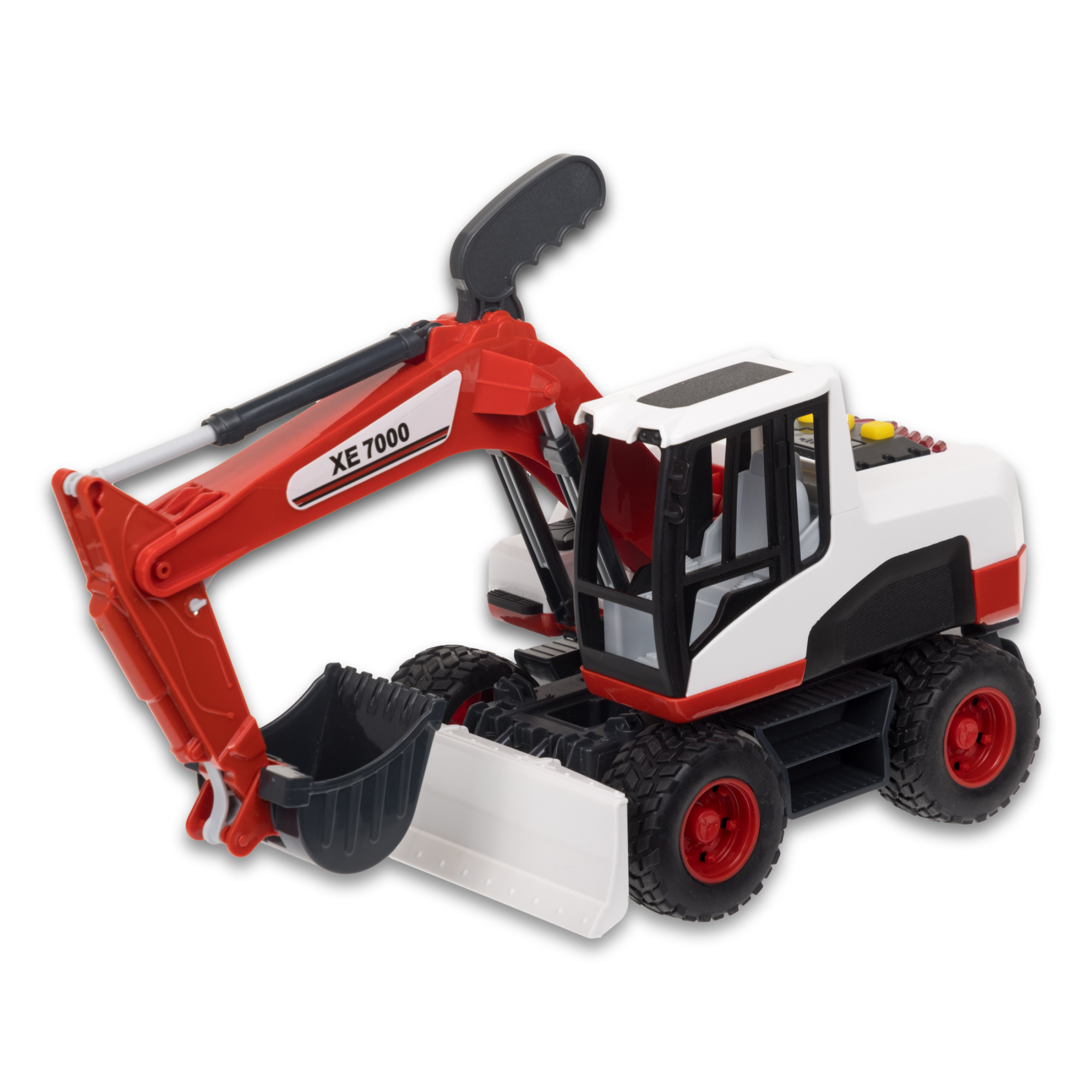 Игрушка-экскаватор KID ROCKS, масштаб 1:12,со звуком и светом Игрушка-экскаватор KID ROCKS, масштаб 1:12,со звуком и светом