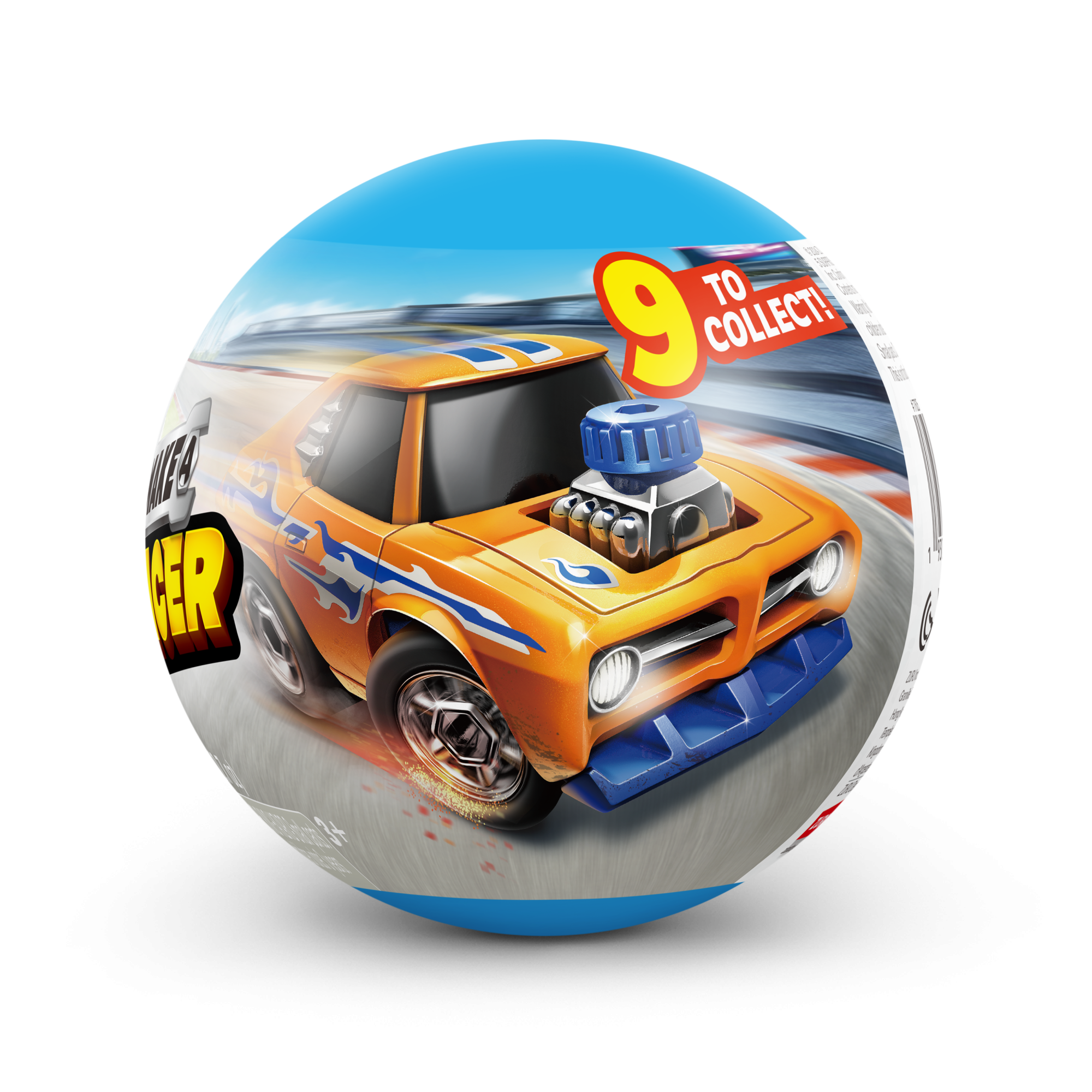 Капсула-сюрприз ZURU 5 Surprise "Твой гоночный болид!" S1 с акс. в асс., дисплей-бокс 13шт