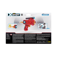 Игровой набор ZURU X-Shot EXCEL Микро ДУО (2 бластера, 3 мишени, 8 снарядов)