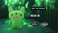 Плюшевая игрушка Zuru Fuggler Glow - Reek - O - Green