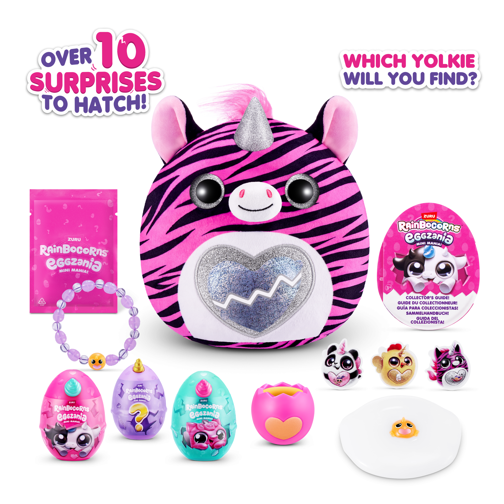 ZURU Rainbocorns Eggzania mini S1 с акс., игрушка-сюрприз
