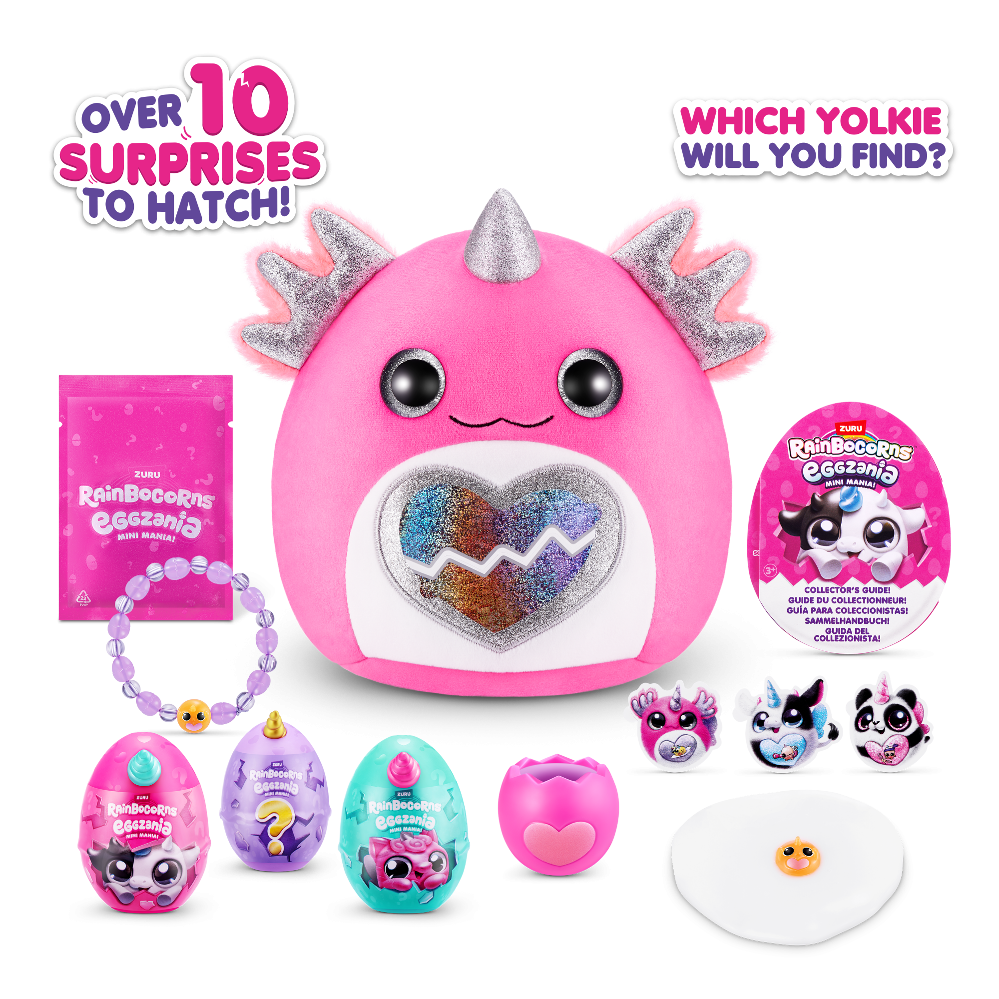 ZURU Rainbocorns Eggzania mini S1 с акс., игрушка-сюрприз