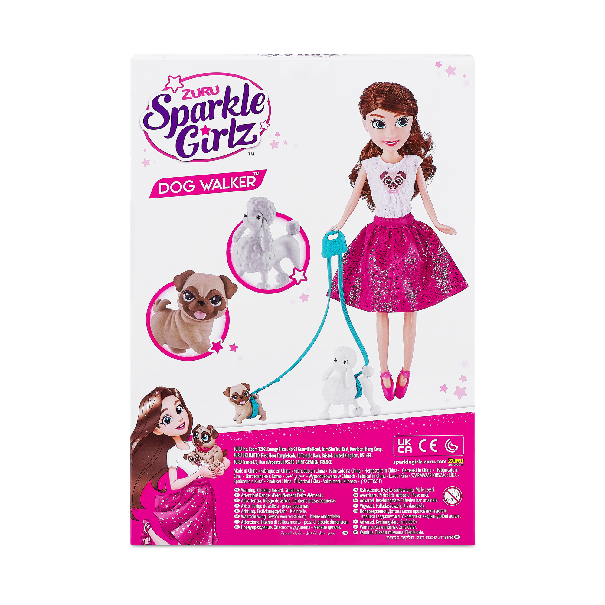 Игровой набор ZURU Sparkle Girlz "Прогулка с питомцами"