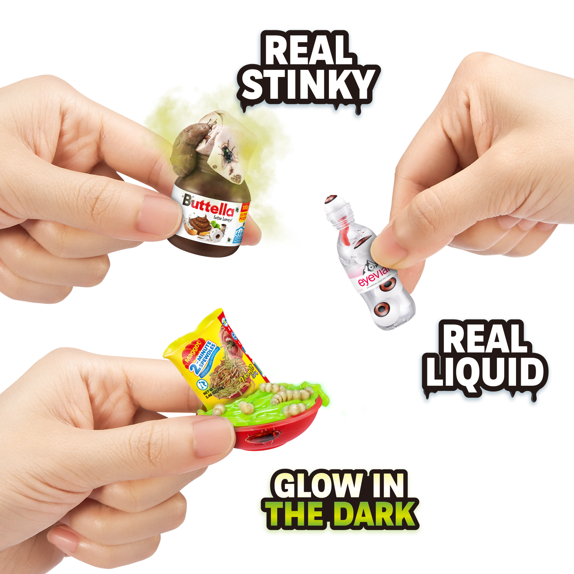 ZURU 5 Surprise "Мега-мерзости!" S2 с акс., игрушка-сюрприз, дисплей-бокс 13шт.