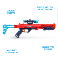 Игровой набор ZURU X-Shot EXCEL Хоукай (бластер, 16 снарядов)