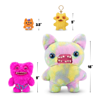 Плюшевая игрушка Zuru Fuggler BF MR BUTTONS PINK