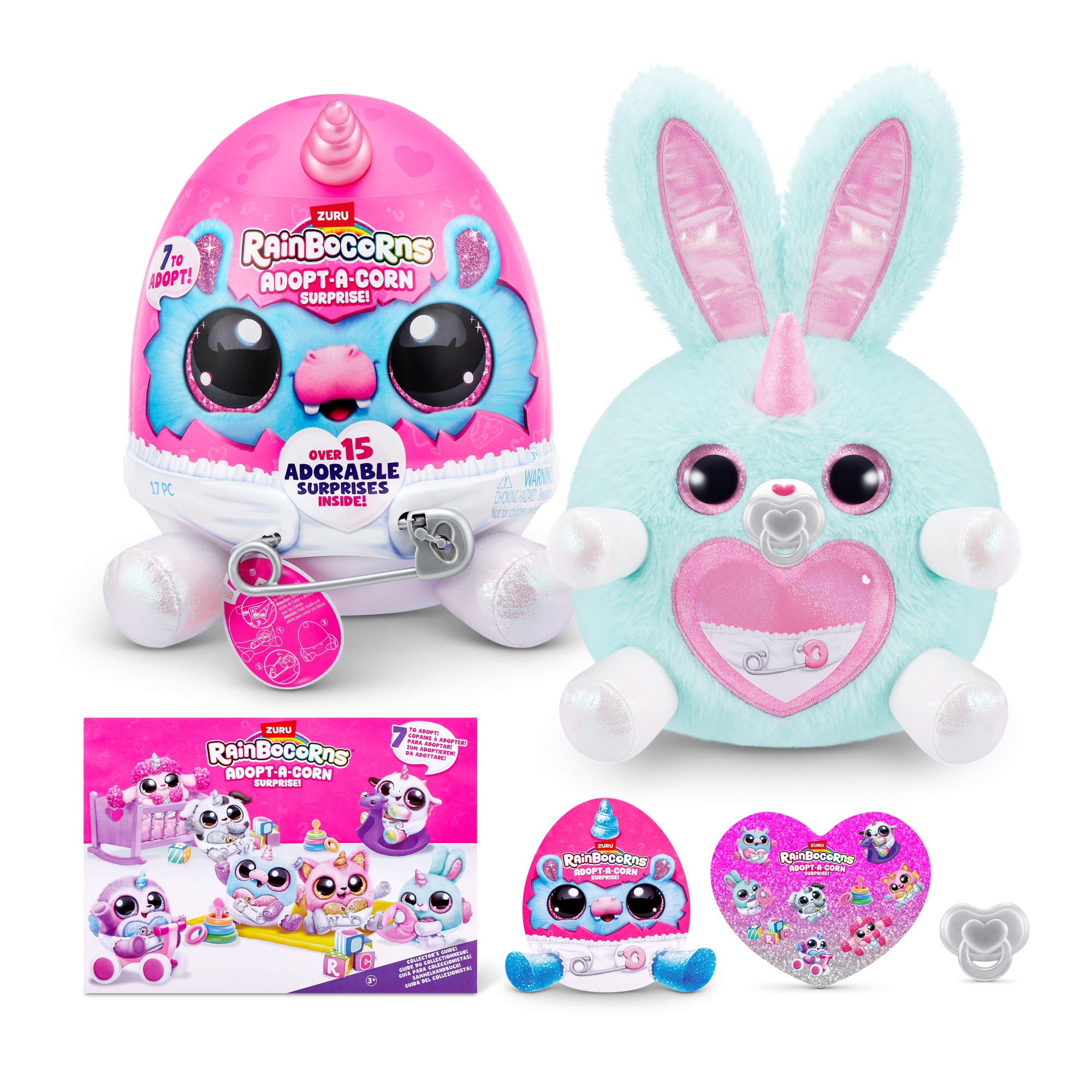 Игровой набор-сюрприз ZURU Rainbocorns Adopt-a-corn  S1 с акс. в асс., малый Игровой набор-сюрприз ZURU Rainbocorns Adopt-a-corn  S1 с акс. в асс., малый