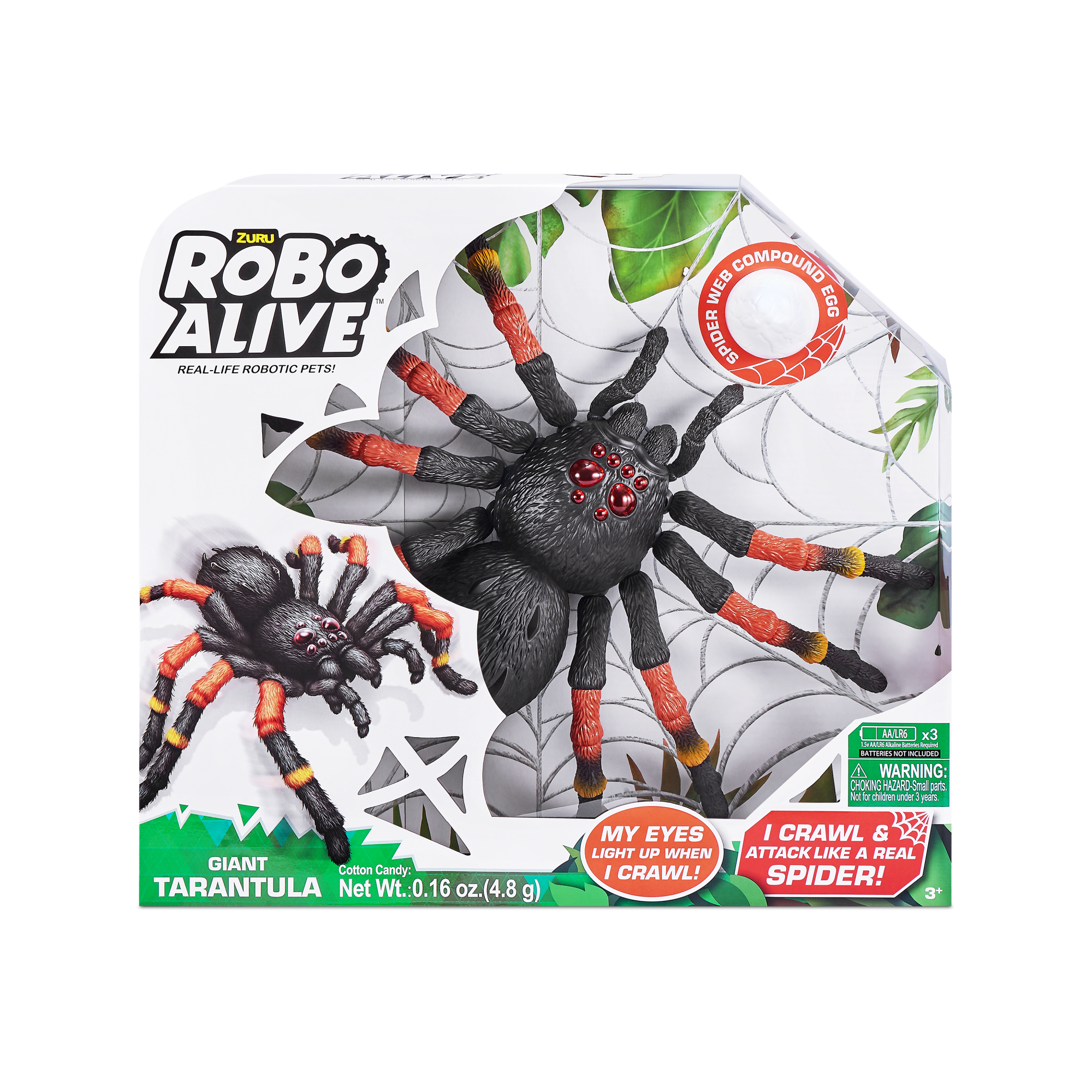 Игрушка ZURU Robo Alive интерактивная Тарантул в асс.