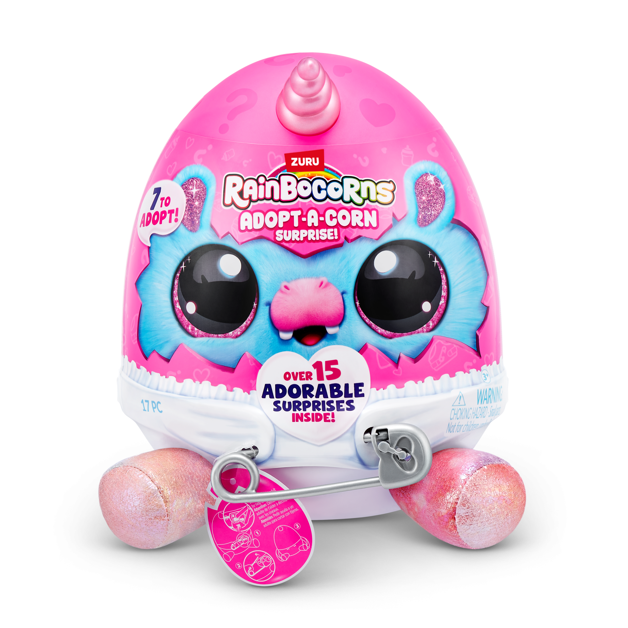 Игровой набор-сюрприз ZURU Rainbocorns Adopt-a-corn  S1 с акс. в асс., малый Игровой набор-сюрприз ZURU Rainbocorns Adopt-a-corn  S1 с акс. в асс., малый