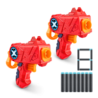 Игровой набор ZURU X-Shot EXCEL Микро ДУО (2 бластера, 3 мишени, 8 снарядов)