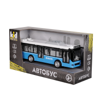 Игрушка-автобус KID ROCKS, масштаб 1:16,со звуком и светом, инерц. механизм