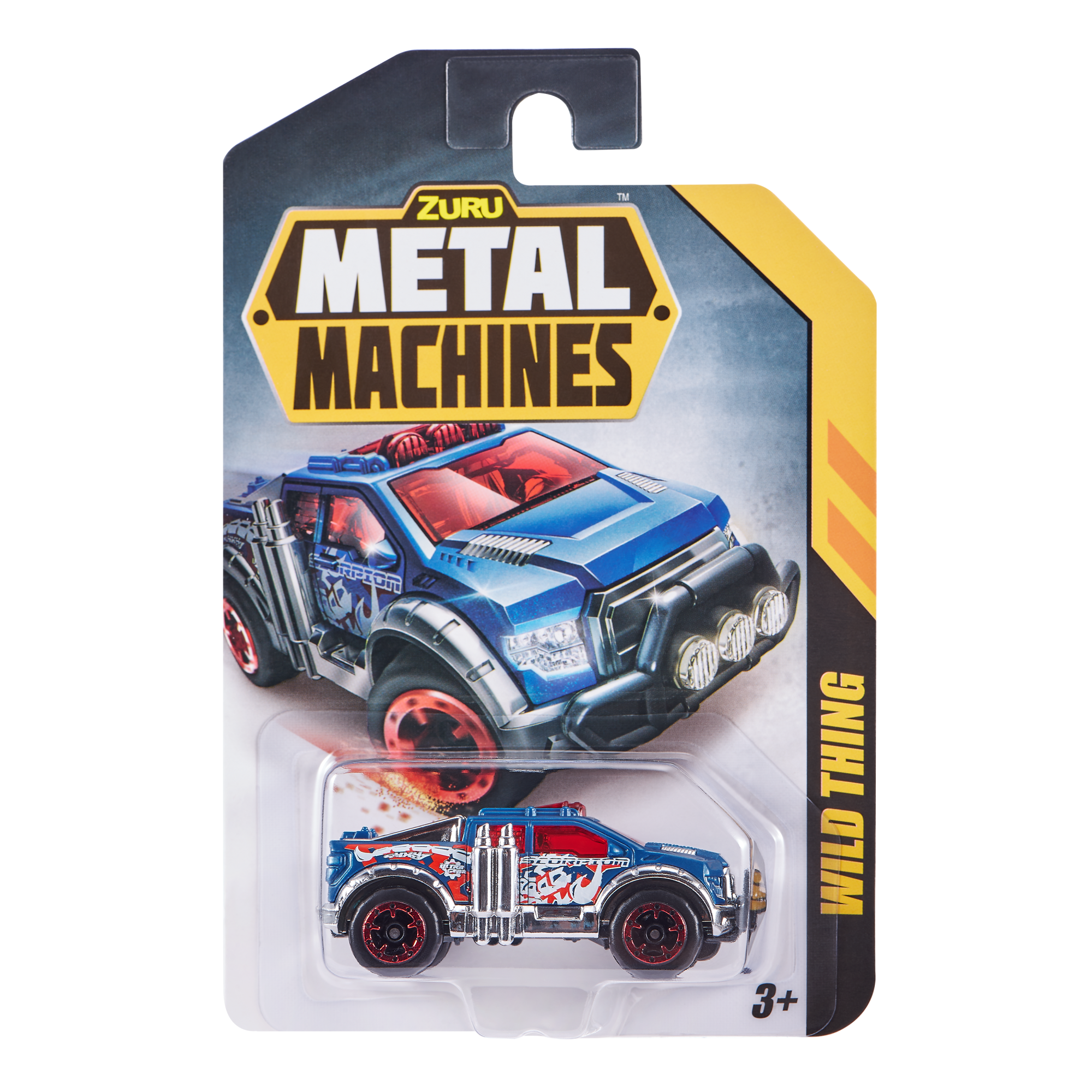 Машинка ZURU Metal Machines S4 в асс.