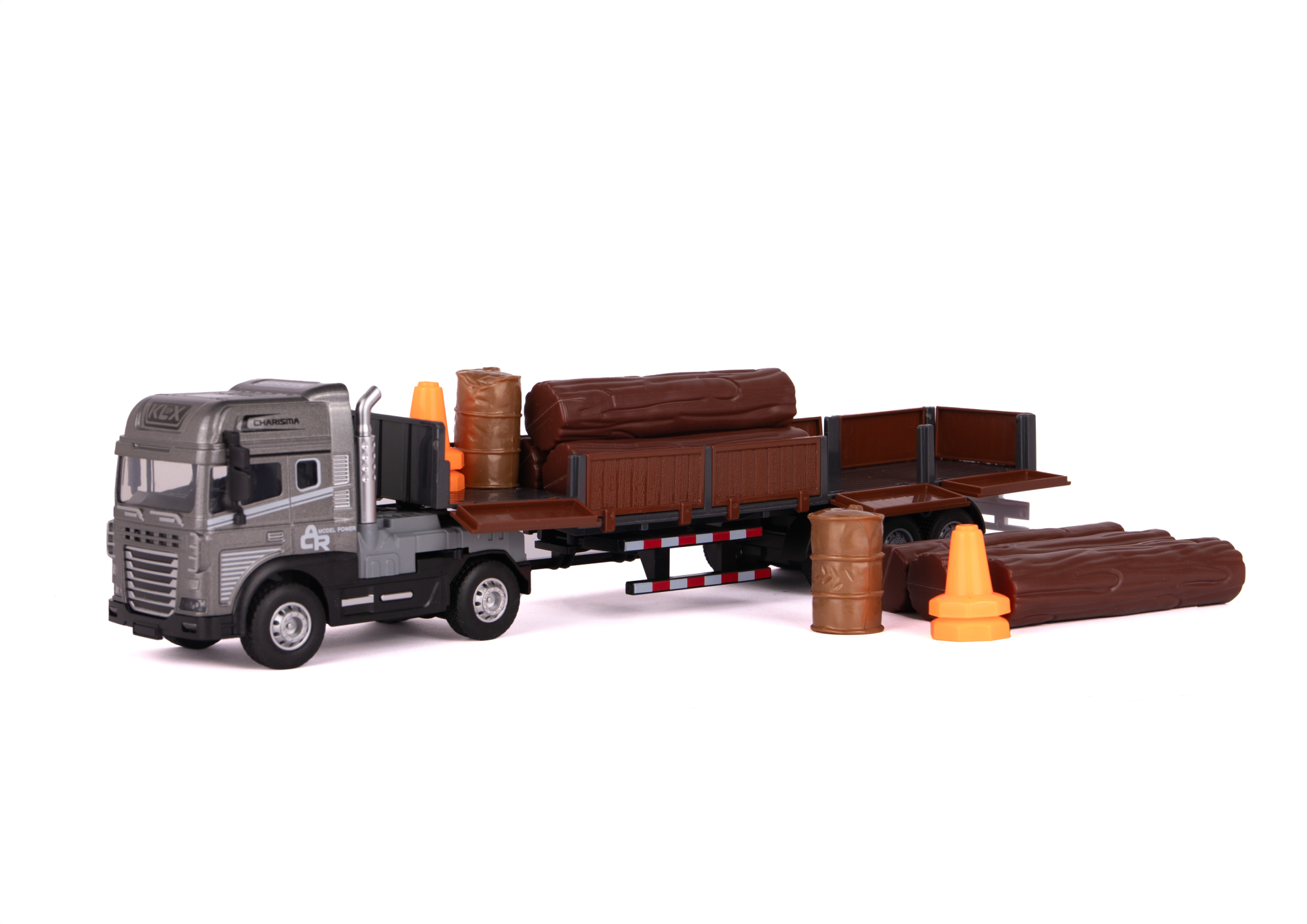 Машинка-лесовоз,со св. и зв., 1:24, Kid Rocks