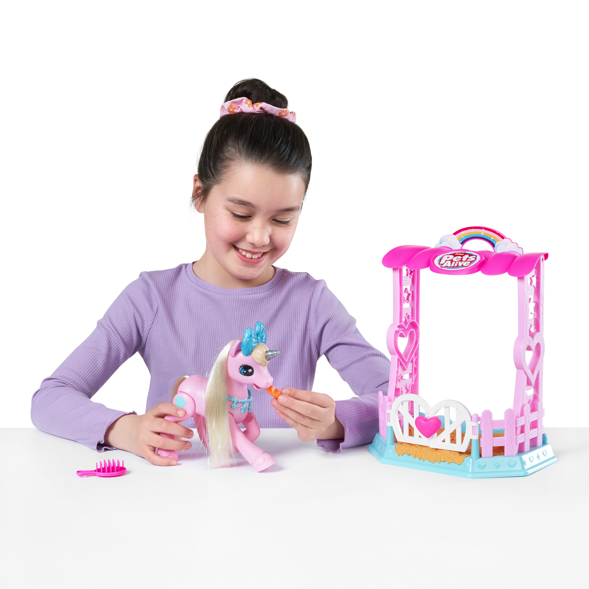 Игрушка ZURU Pets Alive Единорог с акс. в асс. Игрушка ZURU Pets Alive Единорог с акс. в асс.