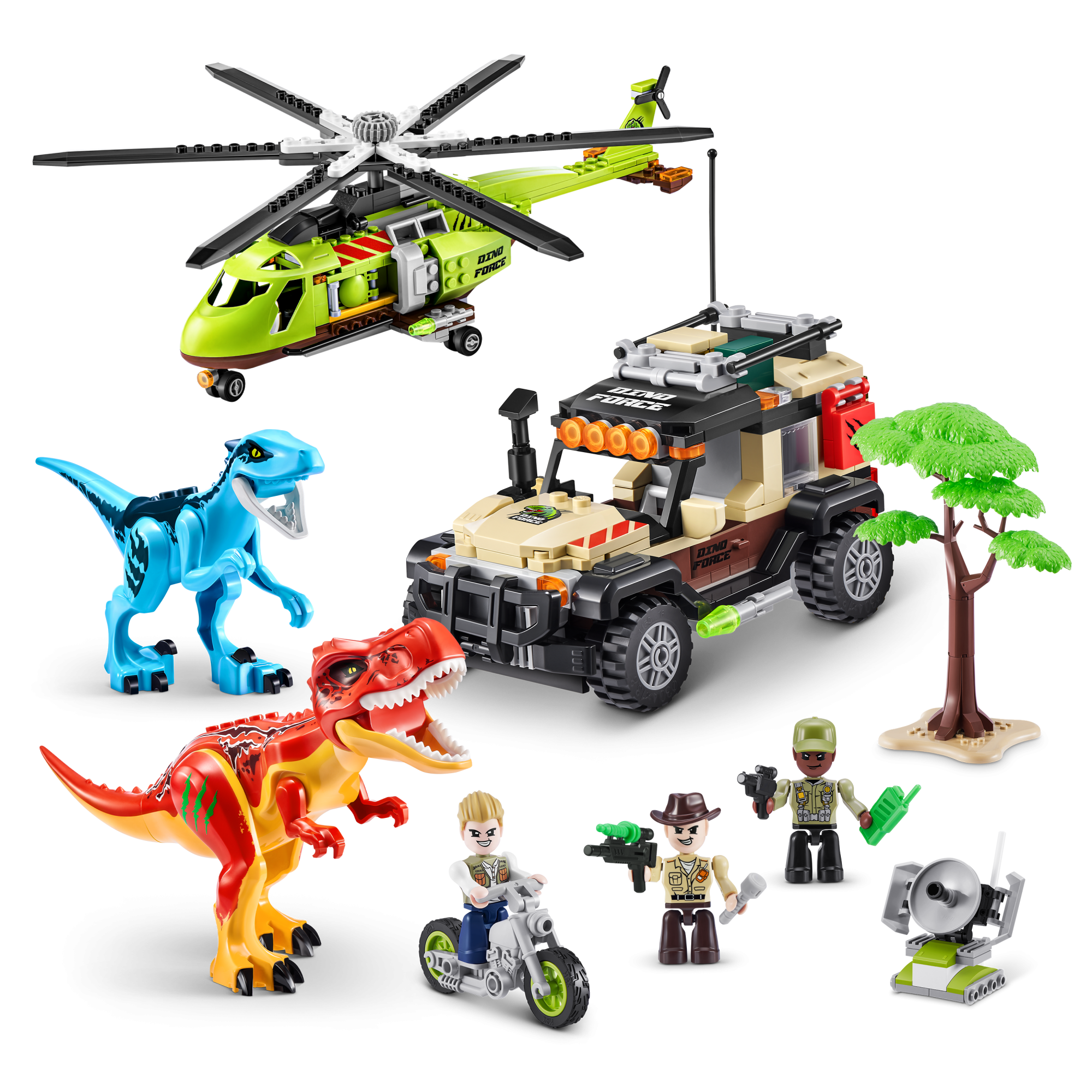 Конструктор ZURU MAX "Дино-Приключения" S1, 592 дет. Конструктор ZURU MAX "Дино-Приключения" S1, 592 дет.