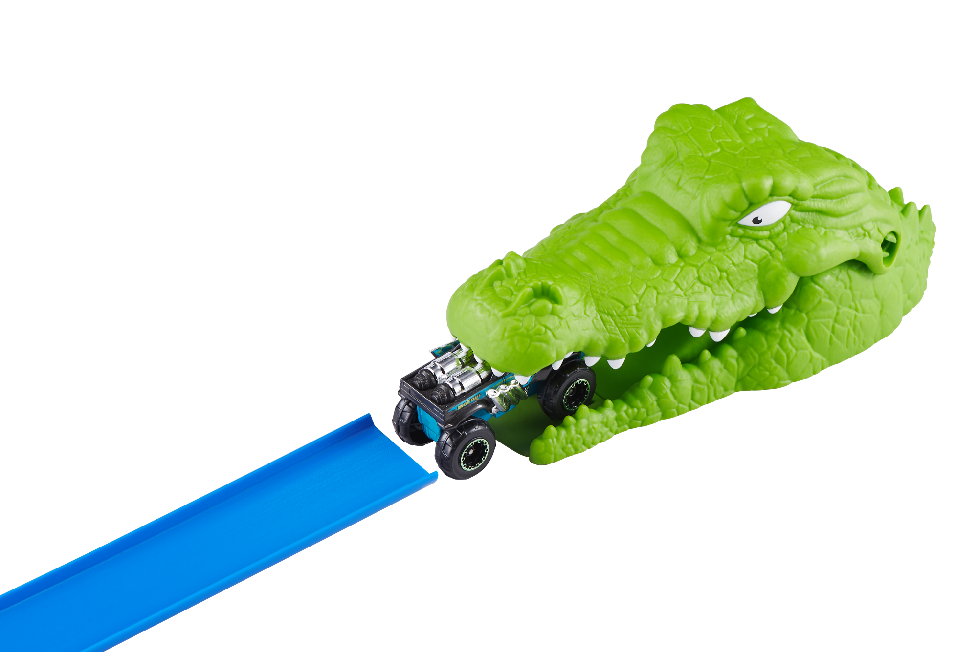 Набор ZURU Metal Machines, трек "Крокодил" с машинкой