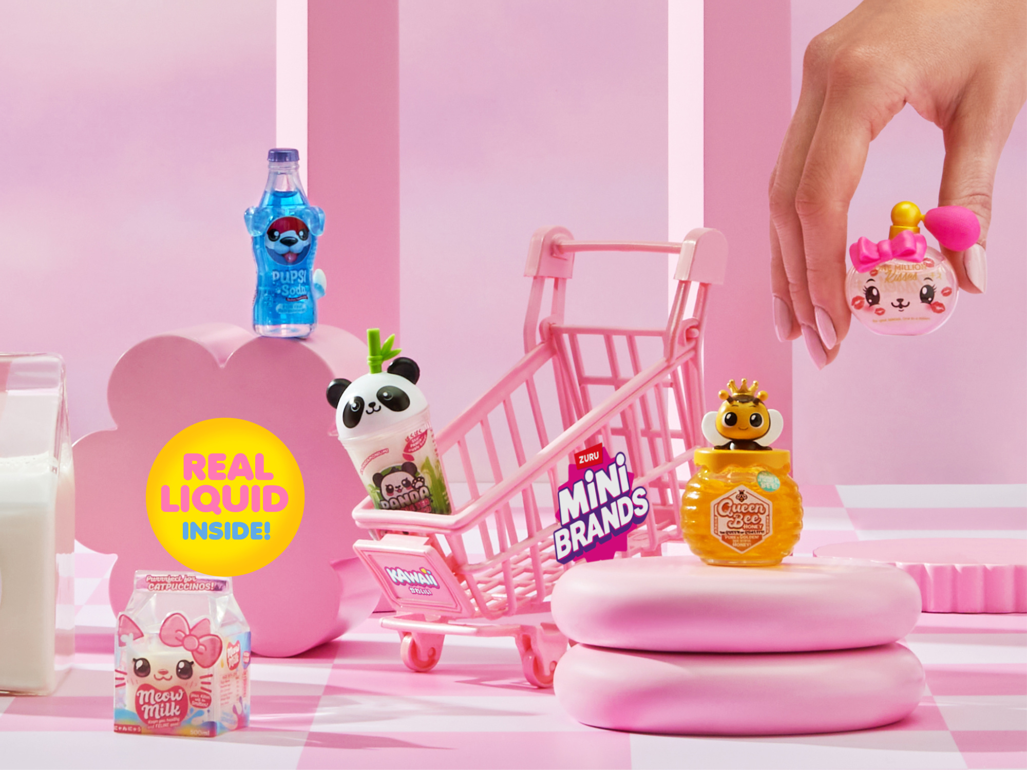Игровой набор ZURU Mini Brands Kawaii Capsule «Шар-сюрприз» в непрозрачной упаковке