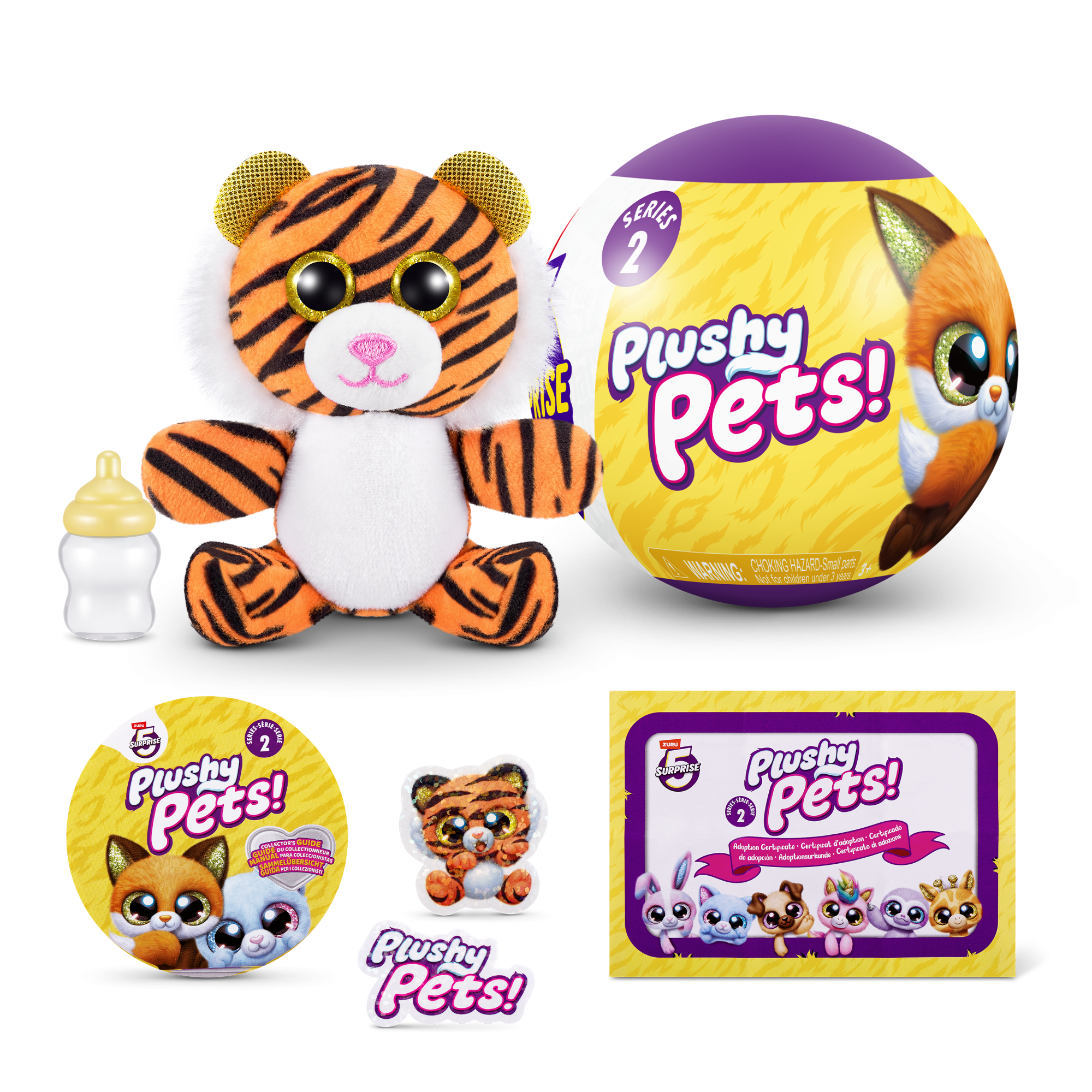 ZURU 5 Surprise "Плюшевые питомцы" S2 с акс. игрушка-сюрприз, дисплей-бокс 13шт.