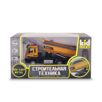 Игрушка-погрузчик KID ROCKS, масштаб 1:32, со звуком и светом, пружин. механизм