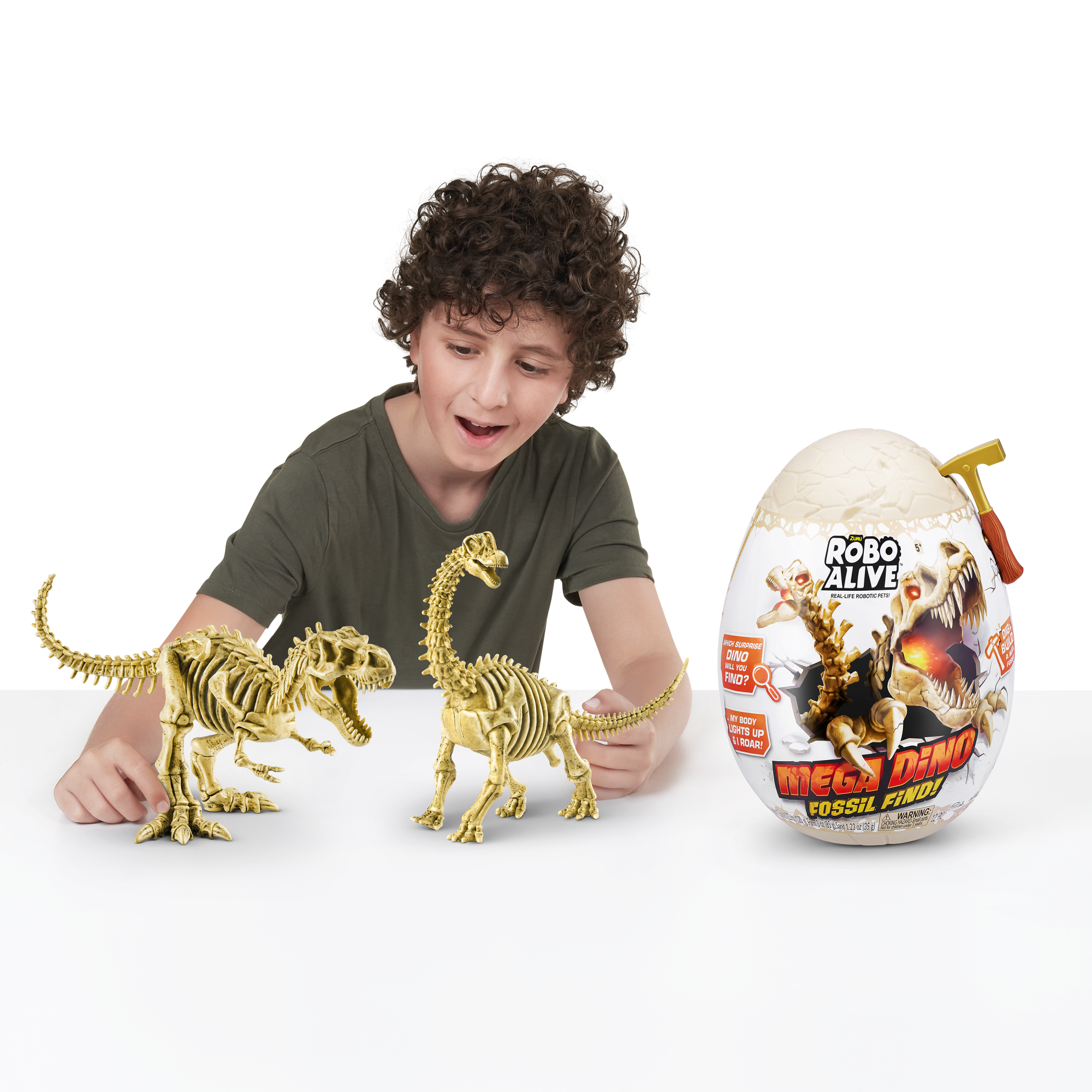 ZURU Robo Alive интерактивный Дино-раскопки Мега, игрушка-сюрприз