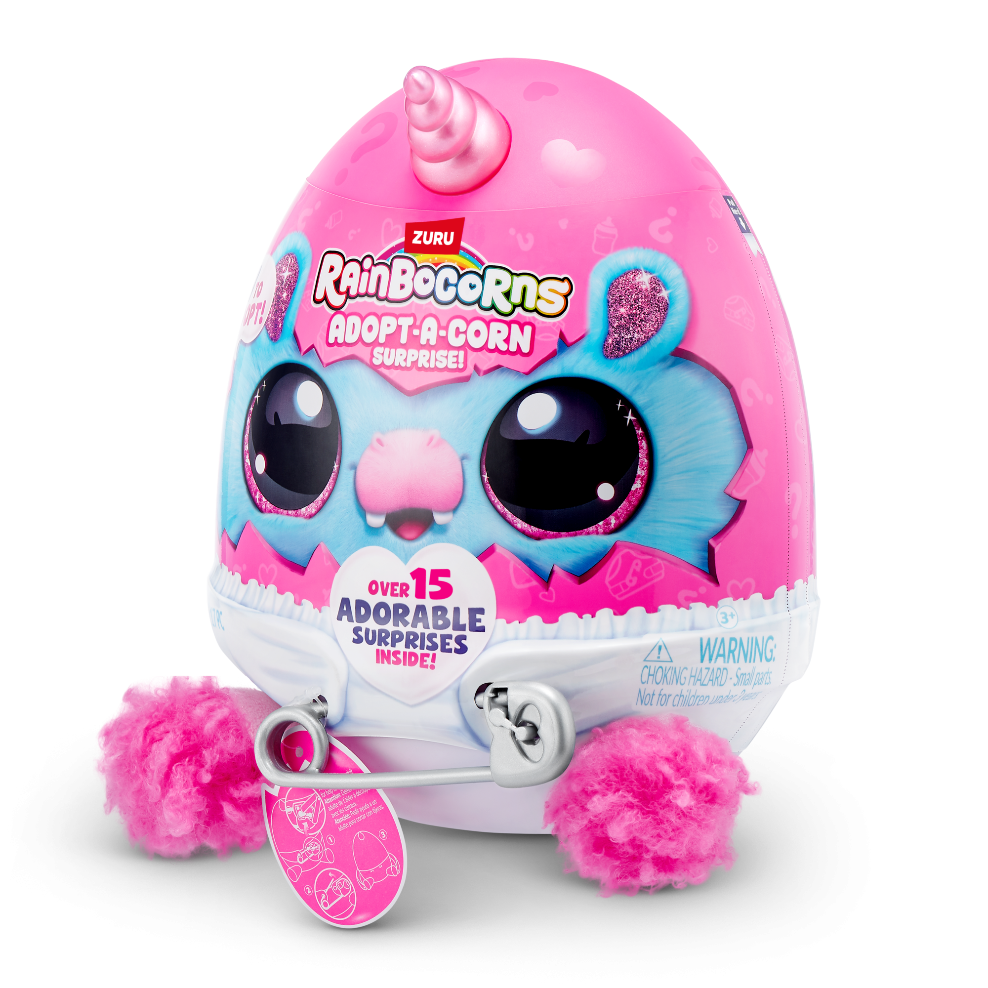 Игровой набор-сюрприз ZURU Rainbocorns Adopt-a-corn  S1 с акс. в асс., малый Игровой набор-сюрприз ZURU Rainbocorns Adopt-a-corn  S1 с акс. в асс., малый