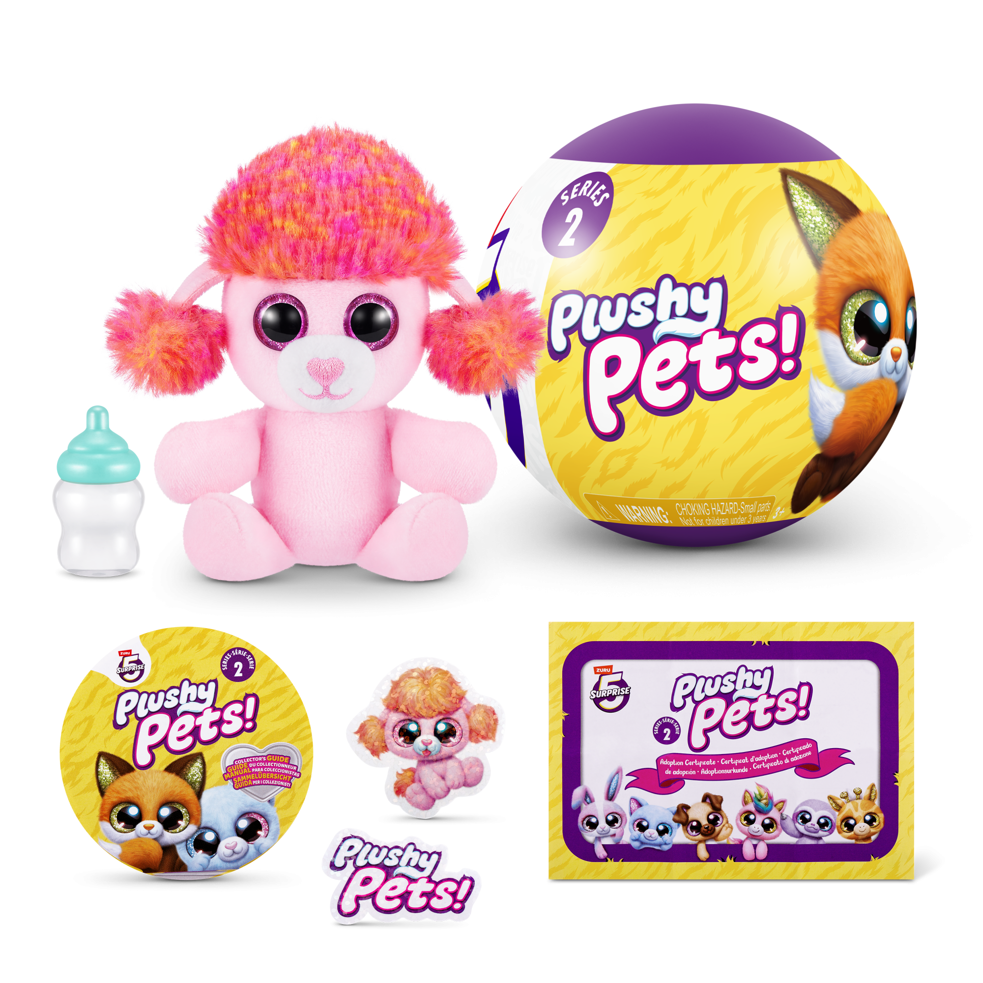 ZURU 5 Surprise "Плюшевые питомцы" S2 с акс. игрушка-сюрприз, дисплей-бокс 13шт.