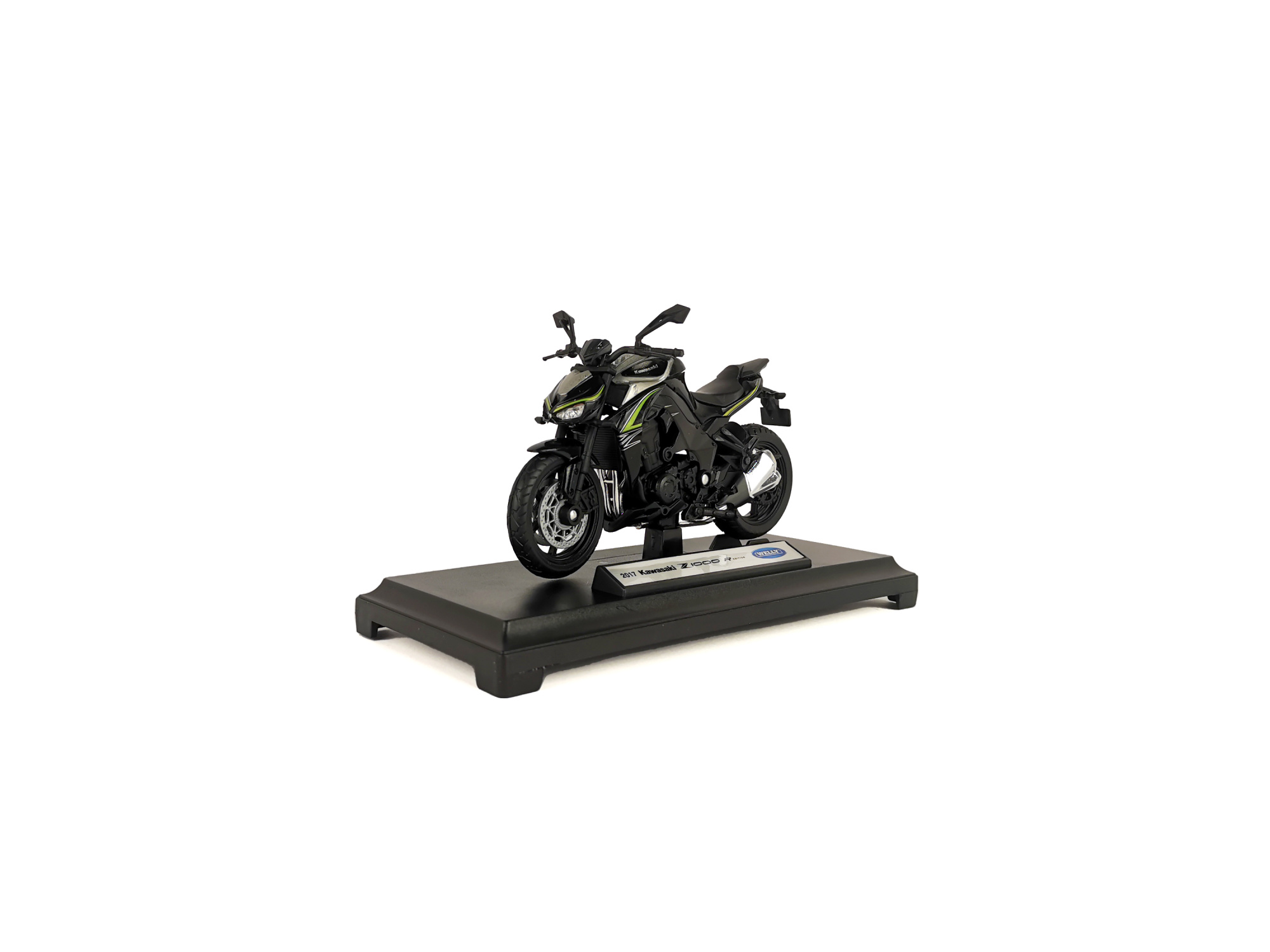 Мотоцикл WELLY 1:18 Kawasaki Z1000 R 2017, черный