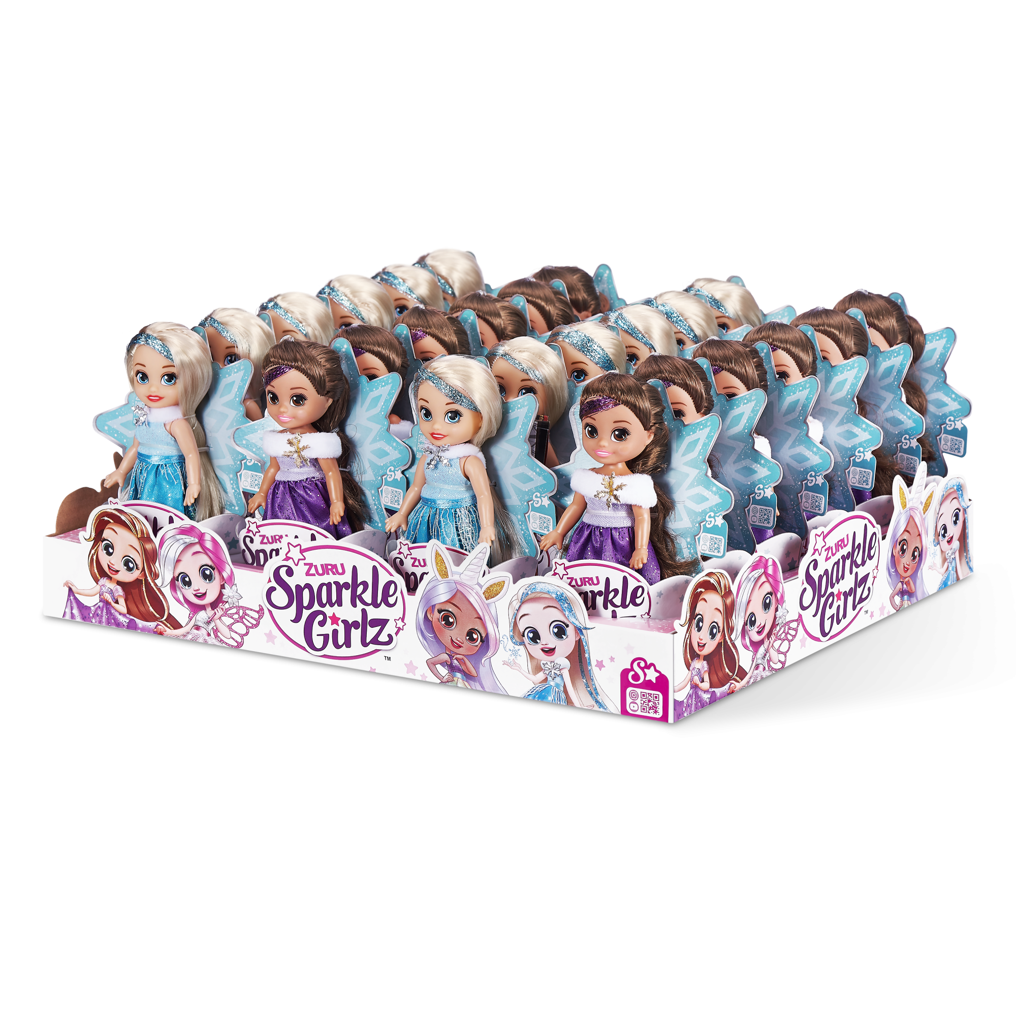 Мини-кукла ZURU Sparkle Girlz "Зимняя принцесса" в асс., дисплей-бокс 24шт. Мини-кукла ZURU Sparkle Girlz "Зимняя принцесса" в асс., дисплей-бокс 24шт.