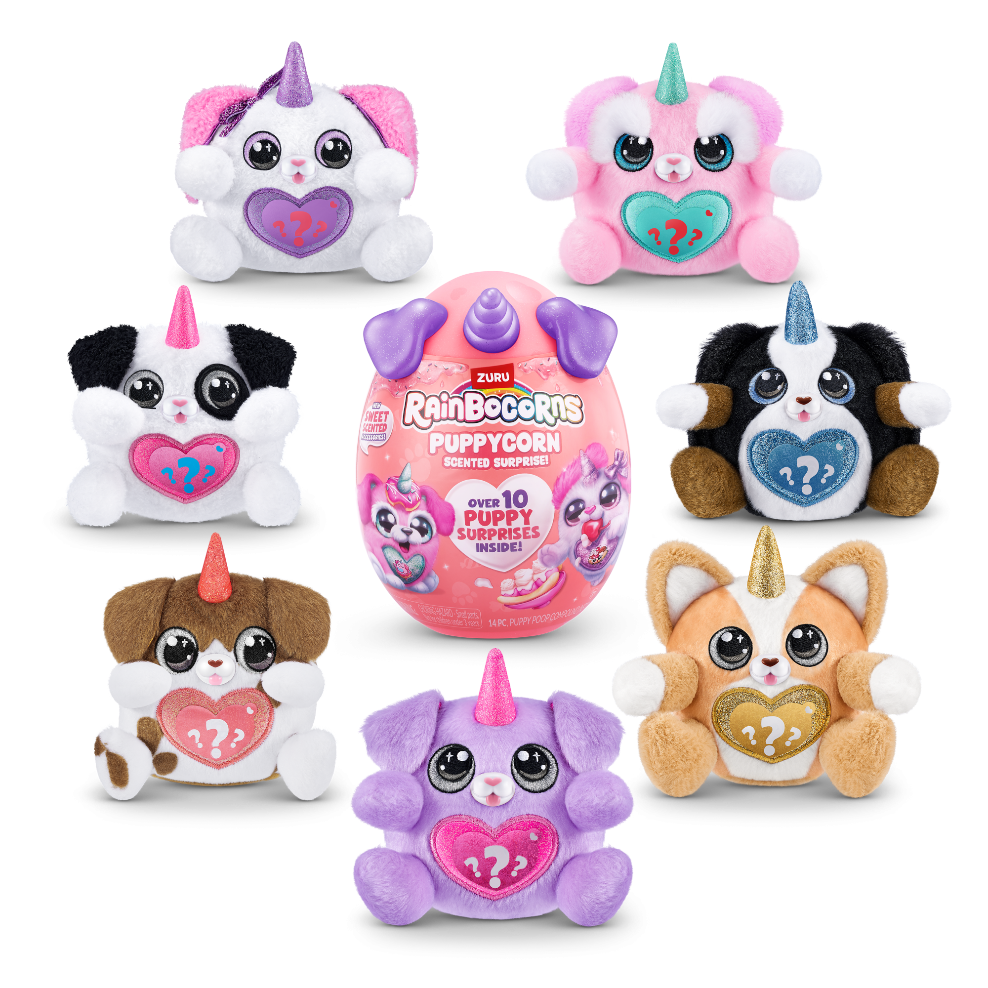 ZURU Rainbocorns Scent Puppycorn S8 с акс., игрушка-сюрприз