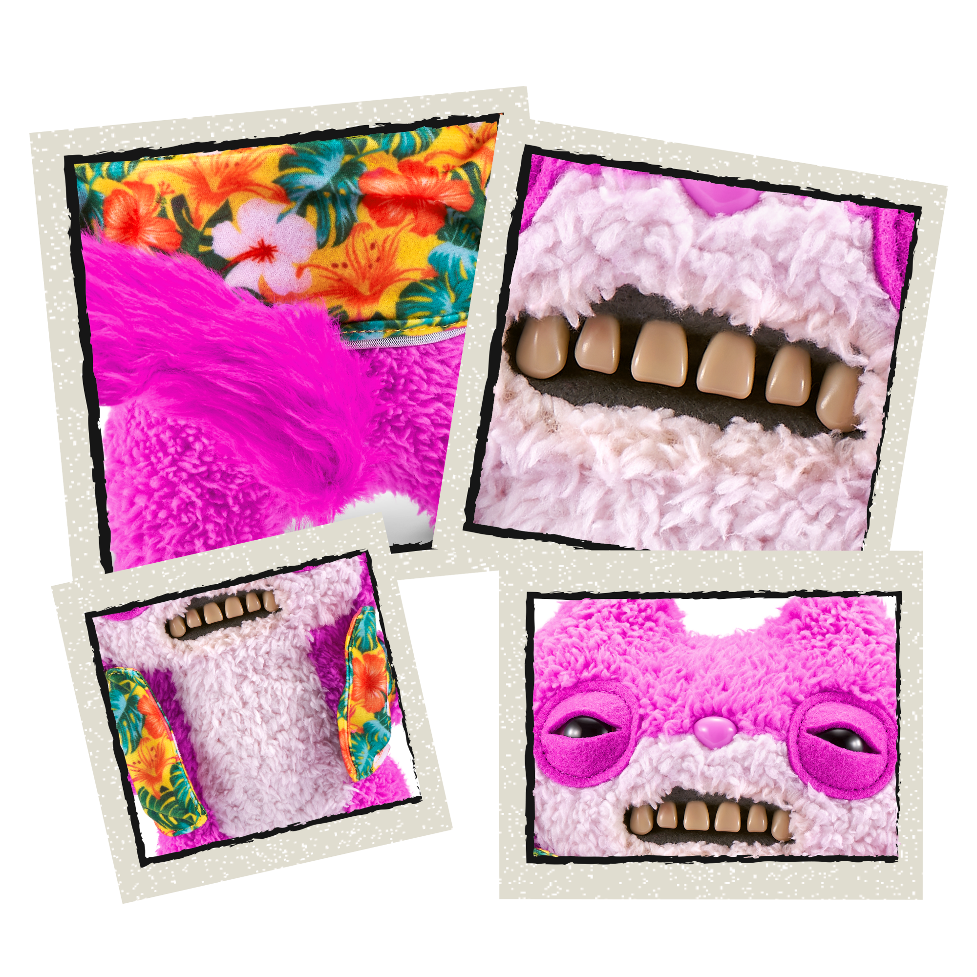 Плюшевая игрушка Zuru Fuggler Sketchy Squirrel - pink