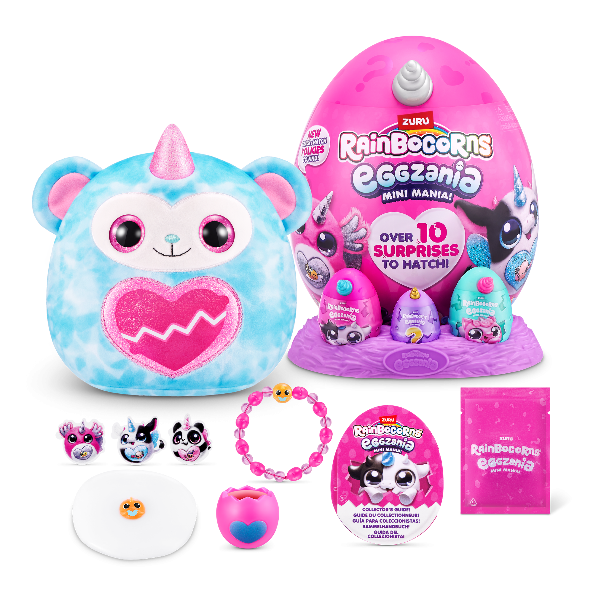 ZURU Rainbocorns Eggzania mini S1 с акс., игрушка-сюрприз