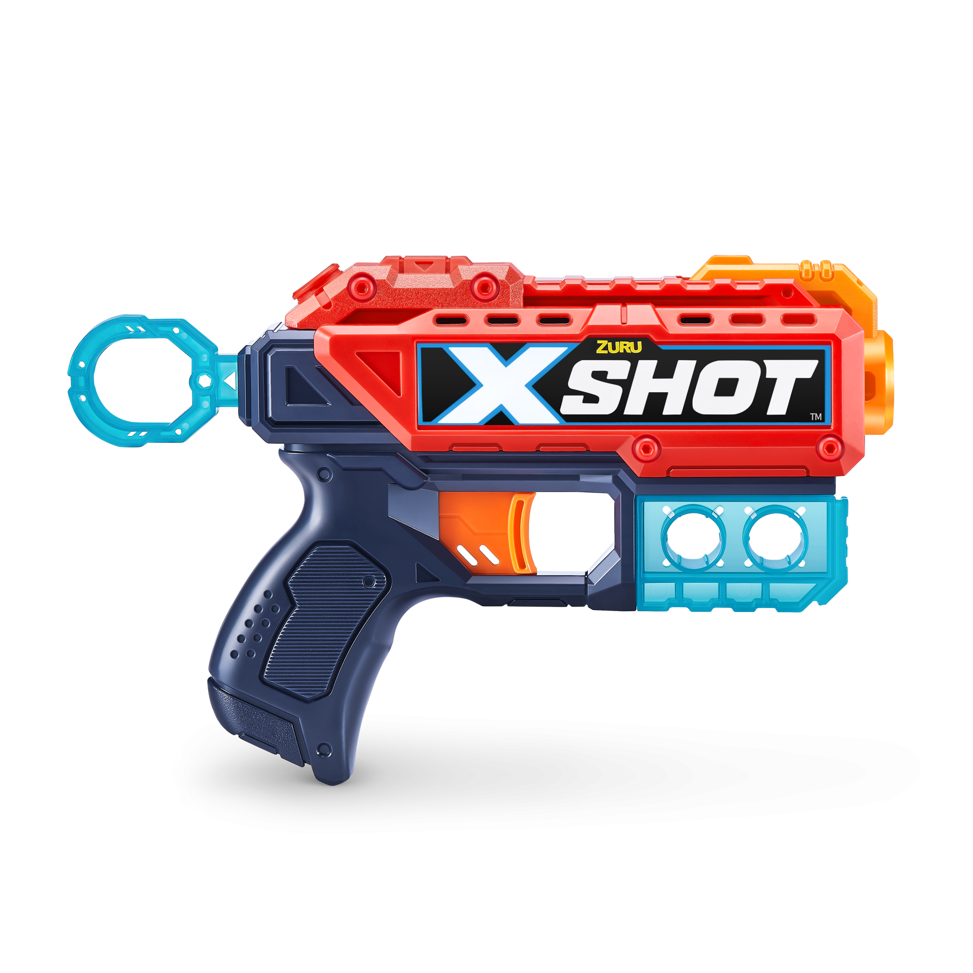 Игровой набор ZURU X-Shot EXCEL Кикбэк ДУО (2 бластера, 6 мишеней, 8 снарядов)
