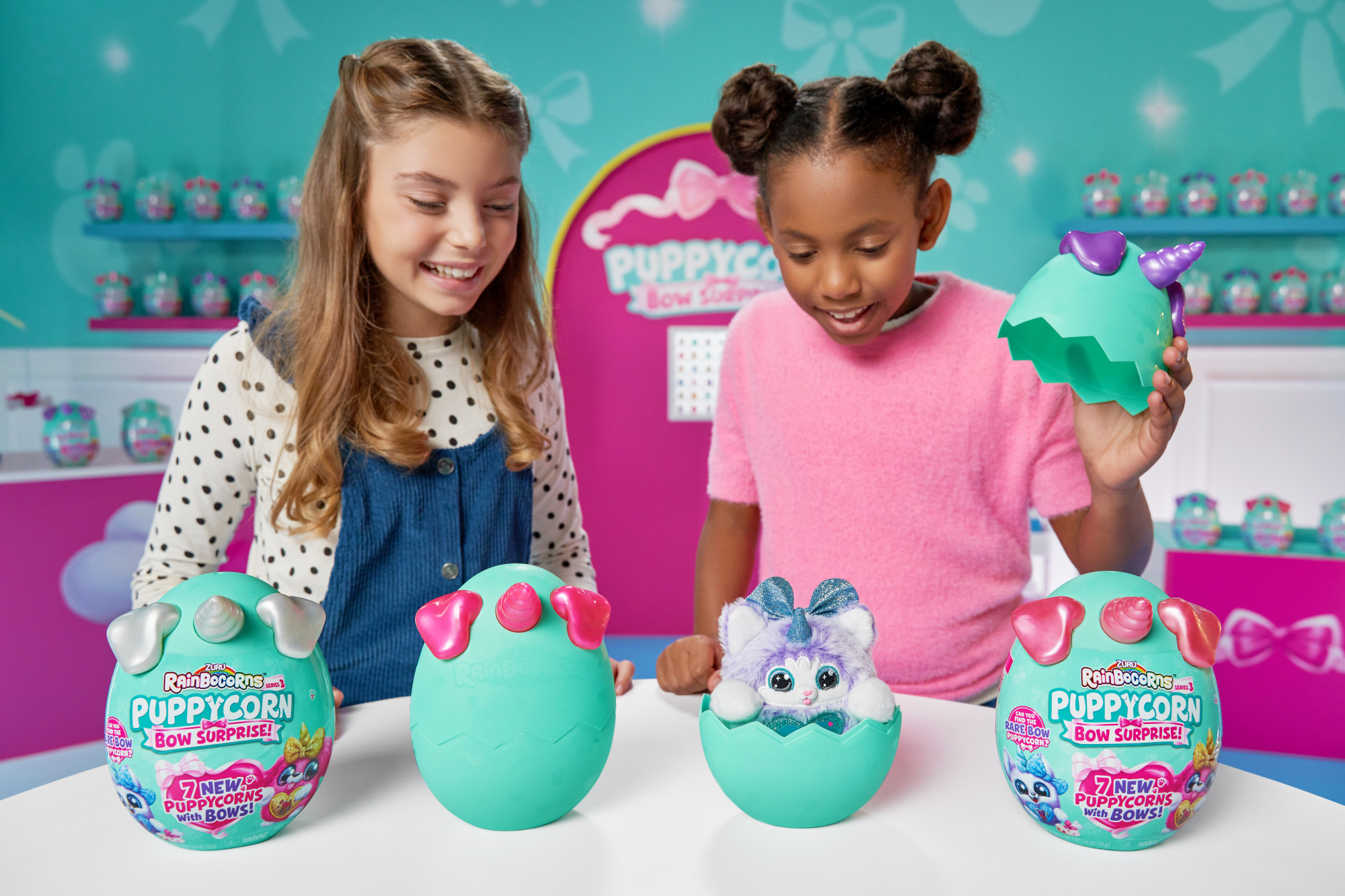 Игровой набор-сюрприз ZURU Rainbocorns Sparkle Puppycorn S6 с акс. в асс.