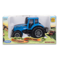 Трактор WELLY 16 см, инерц. мех., синий