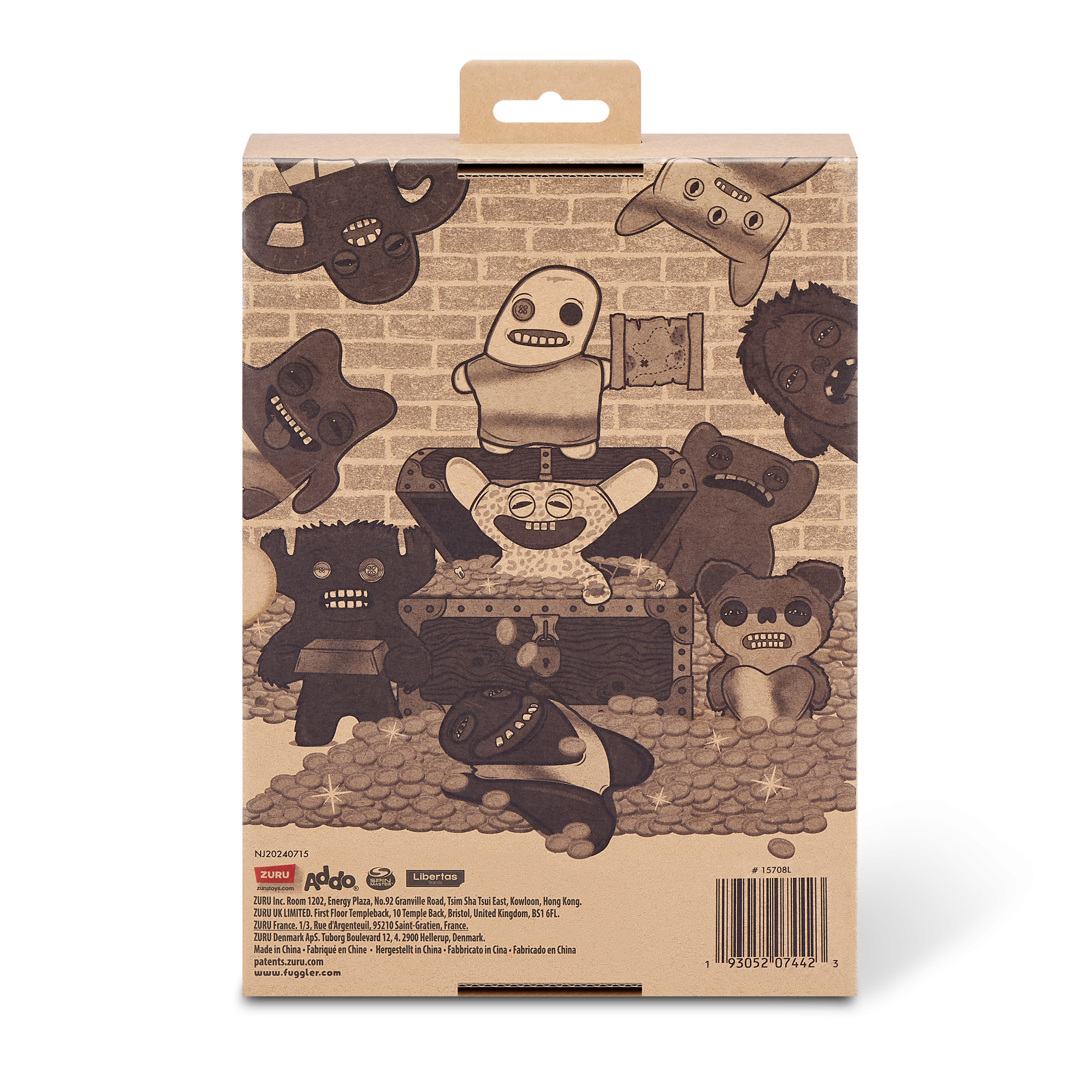 Плюшевая игрушка Zuru Fuggler Teddy Bear Nightmare - Heart