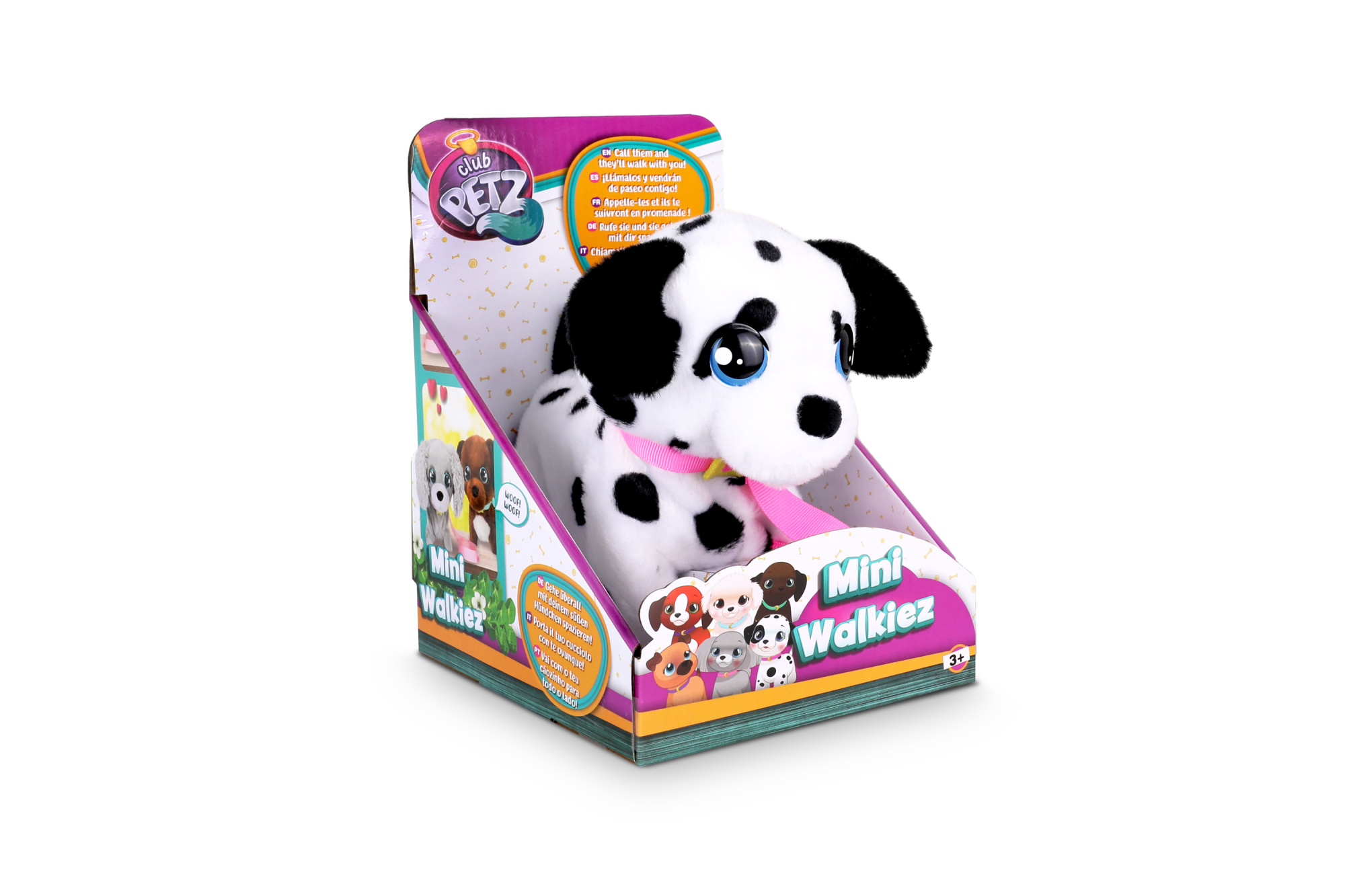 Игрушка Club Petz Шагающая собачка Далматин