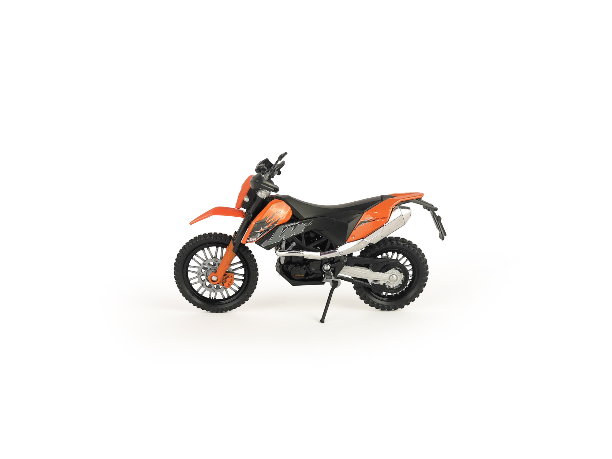 Мотоцикл WELLY 1:18 KTM 690 Enduro R, оранжевый