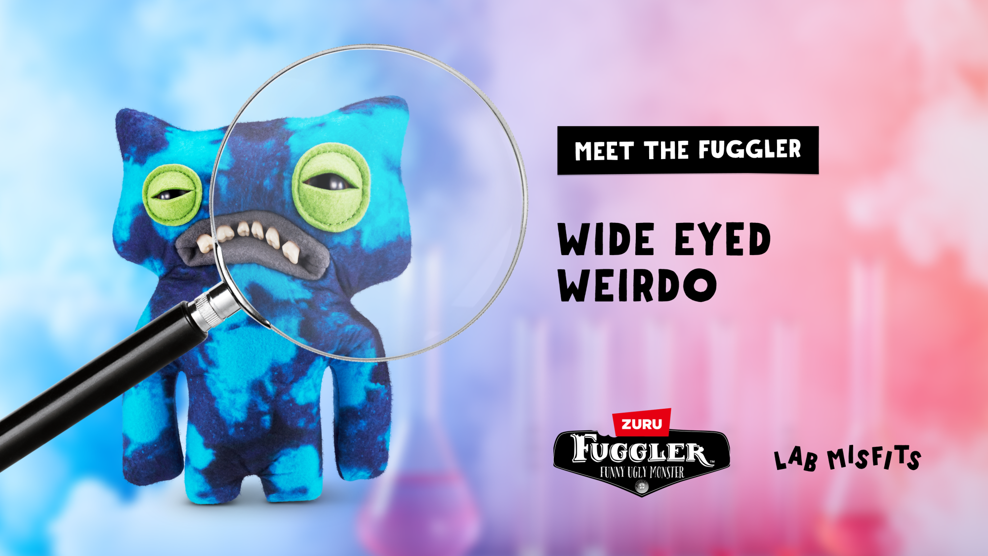 Плюшевая игрушка Zuru Fuggler WIDE EYED WEIRDO