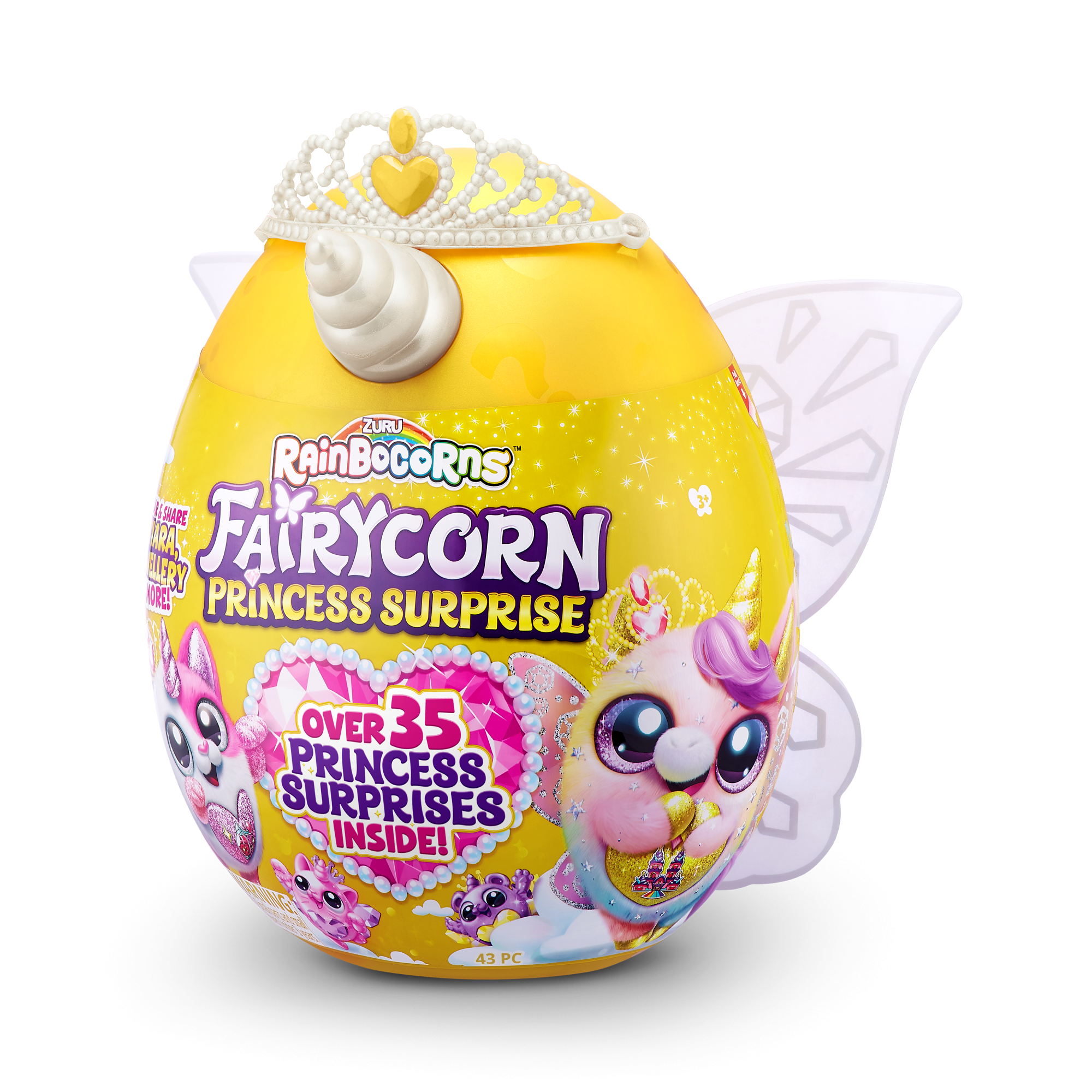 Игровой набор-сюрприз ZURU Rainbocorns Fairycorn Princess S6 с акс. в асс.