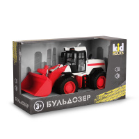 Игрушка-бульдозер KID ROCKS, масштаб 1:12,со звуком и светом, инерц. механизм